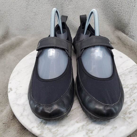 Merrell Shoes Womens Size 7.5 Black Textile Pure Glove Barefoot Mary Jane - Picture 3 of 10